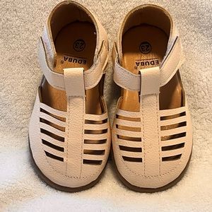 Toddler Kids Girls Closed Toe Sandals,Ankle Strap Soft Sole Anti Slip Slides #23